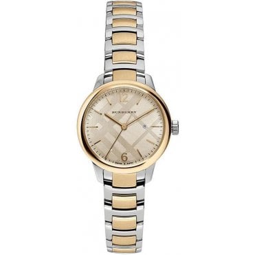 Burberry BU10118 Ladies Two Tone The Classic Check Watch