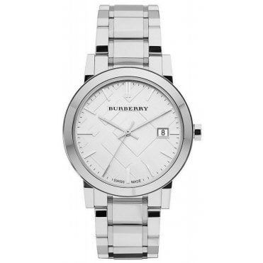 Burberry BU9000 Unisex Check Stamped Watch