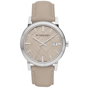 Burberry BU9010 Unisex Check Stamped Watch