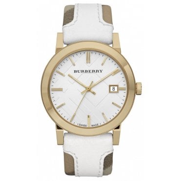 Burberry BU9015 Unisex Check Stamped Watch