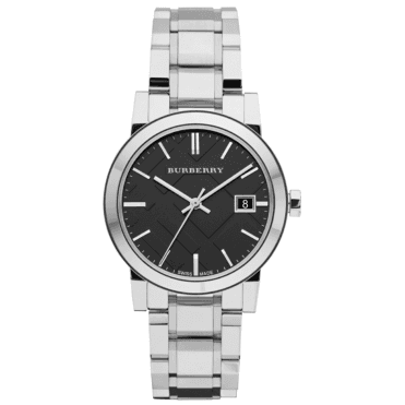 Burberry BU9101 Ladies Check Stamped Watch