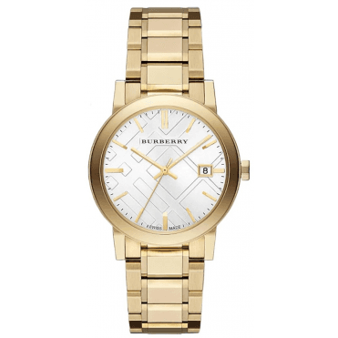Burberry BU9103 Ladies Check Stamped Watch