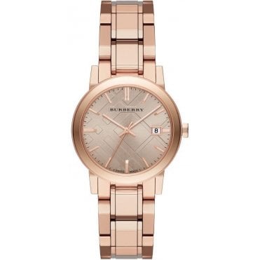 Burberry BU9135 Ladies Rose Gold The City Watch
