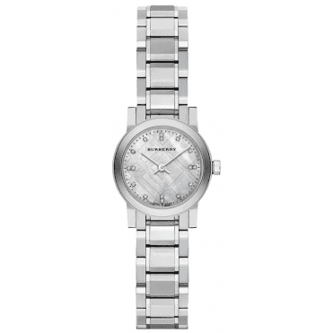 Burberry BU9213 Ladies The City Check Diamond Watch
