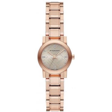 Burberry BU9215 Ladies The City Check Diamond Watch