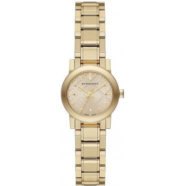 Burberry BU9227 Ladies Gold The City Watch
