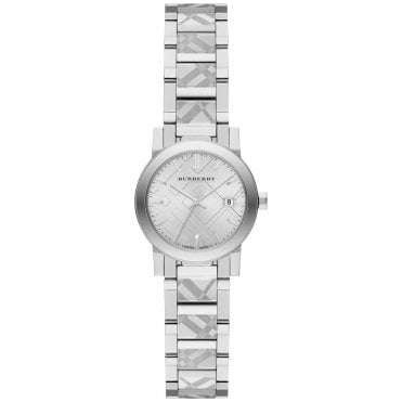 Burberry BU9233 Ladies The City Engraved Check Watch