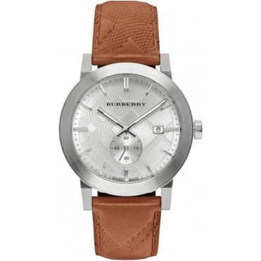 Burberry BU9904 The City Embossed Check Mens Watch