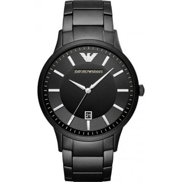 Emporio Armani AR11079 Mens Black Steel Watch