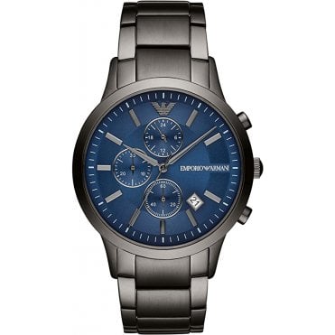 Emporio Armani AR11215 Mens Grey Renato Watch