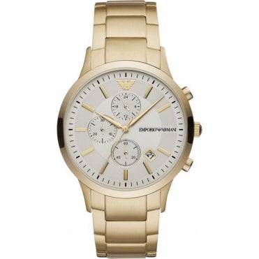Emporio Armani AR11332 Mens Gold Renato Watch