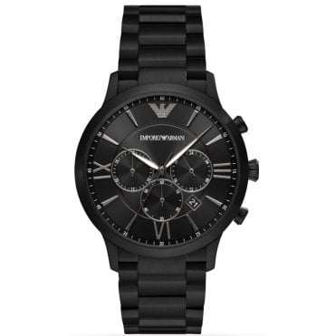 Emporio Armani AR11349 Mens Black Giovanni Watch