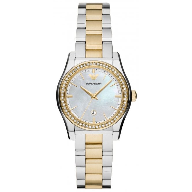 Emporio Armani AR11559 Ladies Two Tone Federica Watch