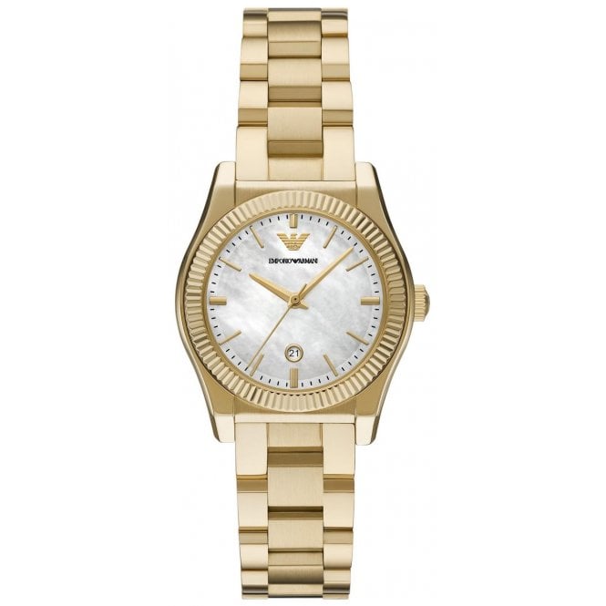 Emporio Armani AR11657 Gold Ladies Watch
