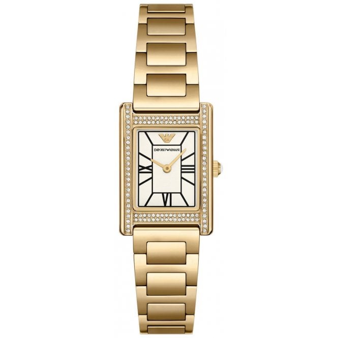 Emporio Armani AR11659 Ladies Gold Crystal Watch
