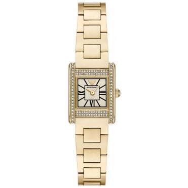 Emporio Armani AR11663 Ladies Gold Crystal Watch