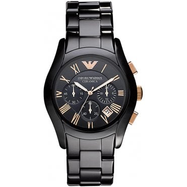 Emporio Armani AR1410 Mens Velente Ceramica Watch