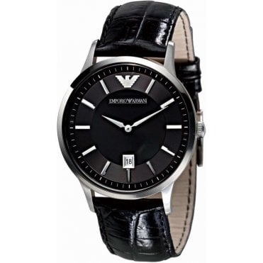Emporio Armani AR2411 Leather Watch