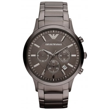 Emporio Armani AR2454 Mens Grey Renato Watch