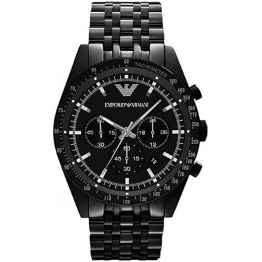 Emporio Armani AR5989 Mens Black Sportivo Watch