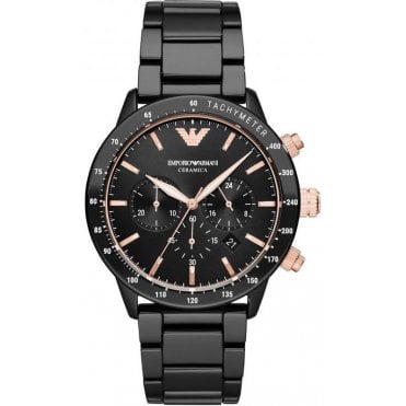 Emporio Armani AR70002 Mens Mario Ceramica Watch
