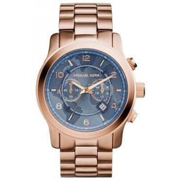 EX DISPLAY Michael Kors MK8358 Rose Gold Hunger Stop 100 Watch