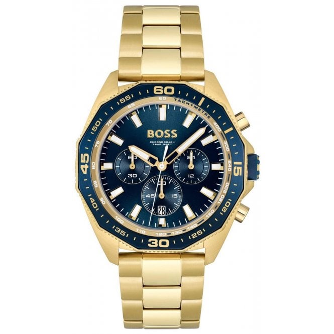 Hugo Boss HB 1513973 Mens Gold Energy Chronograph Watch