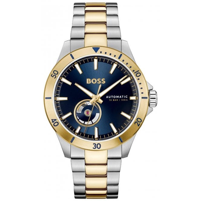 Hugo Boss HB 1514201 Mens Troper Two Tone Automatic Watch