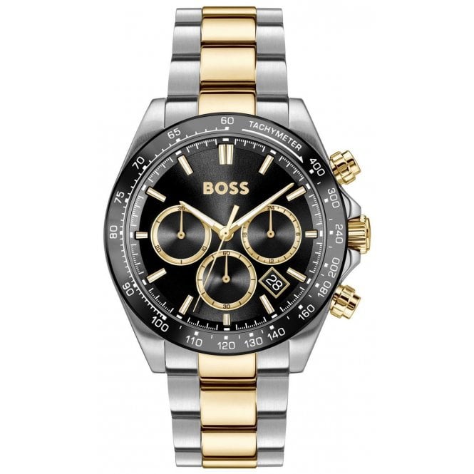 Hugo Boss HB 1514269 Mens Hero 2.0 Two Tone Chronograph Watch