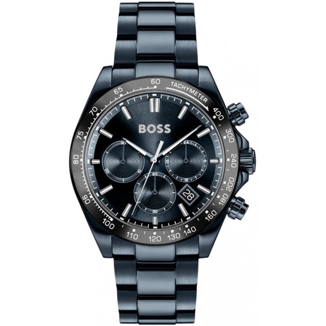 Hugo Boss HB 1514270 Mens Hero 2.0 Blue Chronograph Watch