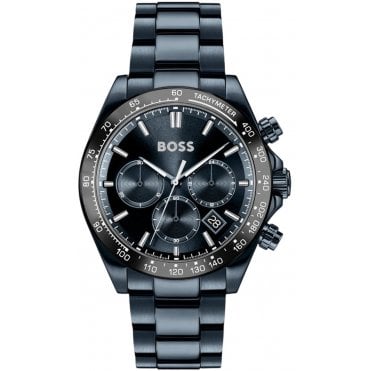 Hugo Boss HB 1514270 Mens Hero 2.0 Blue Chronograph Watch