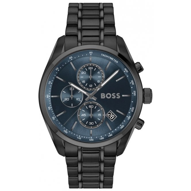 Hugo Boss HB 1514314 Mens Grand Prix 44.5mm Chronograph Watch