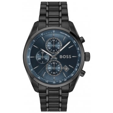 Hugo Boss HB 1514314 Mens Grand Prix 44.5mm Chronograph Watch