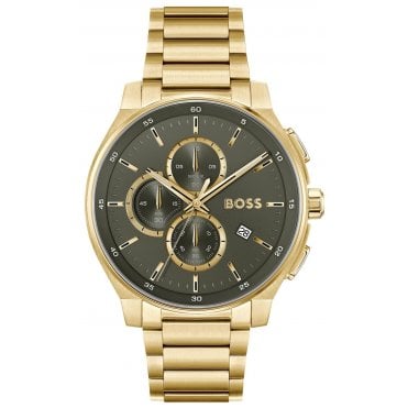 Hugo Boss Mens Gold Peak 2.0 Chronograph Watch HB 1514190