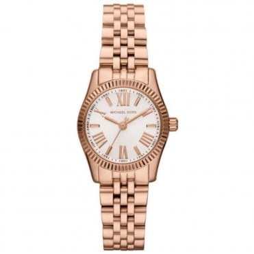 Michael Kors MK3230 Ladies Rose Gold Petite Lexington Watch