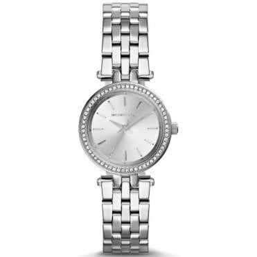 Michael Kors MK3294 Ladies Silver Petite Darci Watch