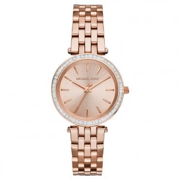 Michael Kors MK3366 Ladies Rose Gold Mini Darci