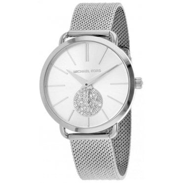 Michael Kors MK3843 Ladies Silver Portia Watch