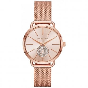 Michael Kors MK3845 Ladies Rose Gold Portia Watch