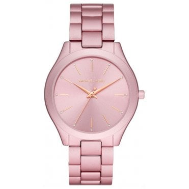 Michael Kors MK4456 Ladies Pink Slim Runway Watch