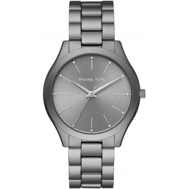 Michael Kors MK4506 Ladies Gunmetal Slim Runway Watch