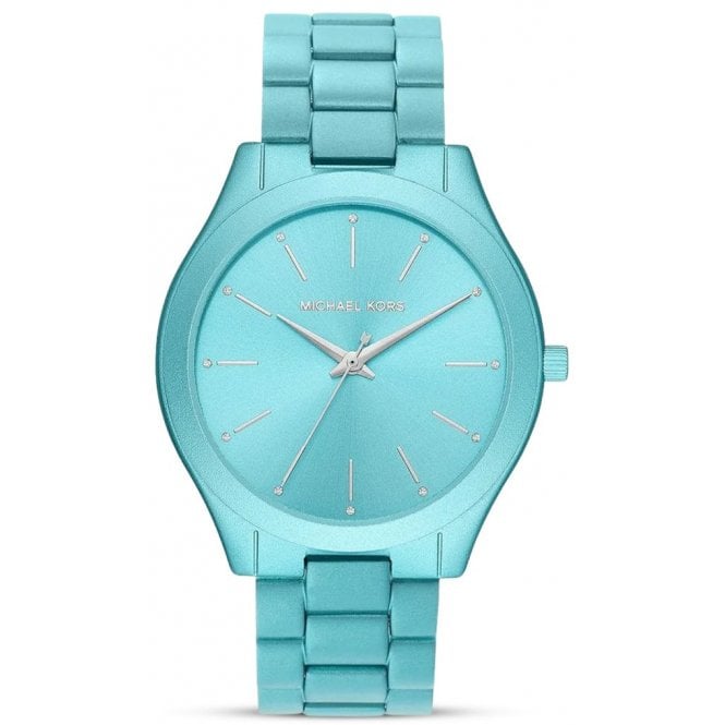 Michael Kors MK4525 Ladies Aqua Slim Runway Watch