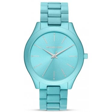 Michael Kors MK4525 Ladies Aqua Slim Runway Watch