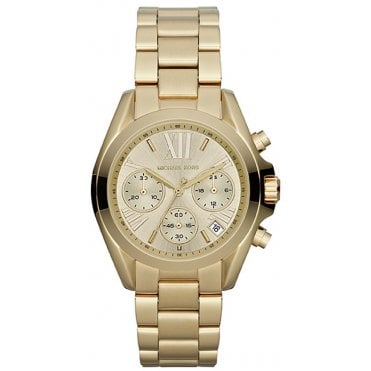 Michael Kors MK5798 Ladies Gold Bradshaw Mini Watch