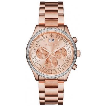 Michael Kors MK6204 Rose Gold Brinkley Watch